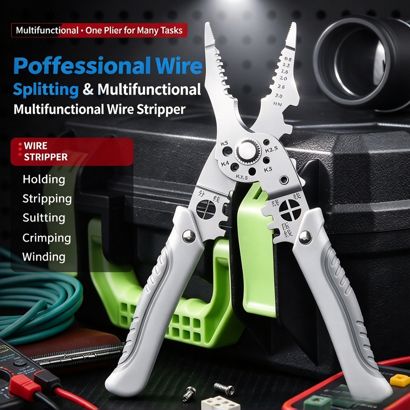 Automatic Wire Stripper Cutter - 견고한 산업용 와이어 스트리퍼, 다기능 전기