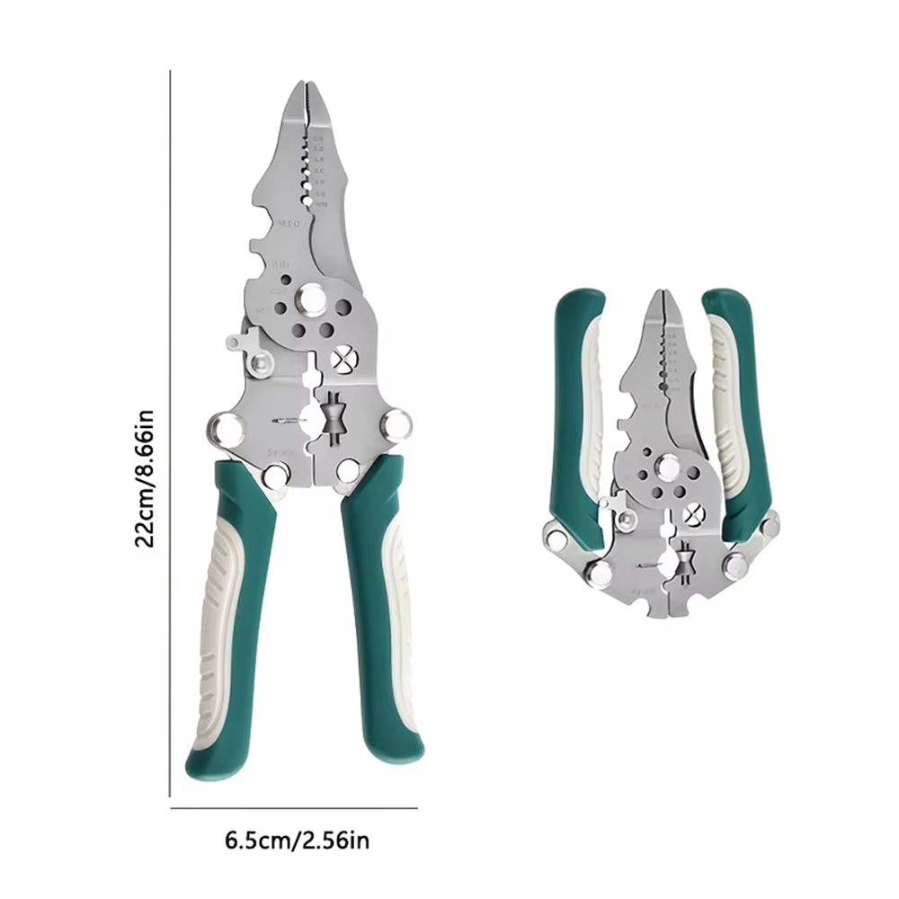18 in 1 접이식 와이어 스트리퍼 다기능 플라이어, - Automatic Wire Stripper Cutter 리뷰 및 가격
