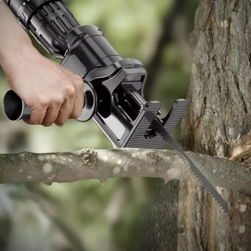 휴대용 전기 드릴 개조 공구 부착물(목재 및 금속 절단 - Reciprocating Saw Attachment Drill 리뷰 및 가격