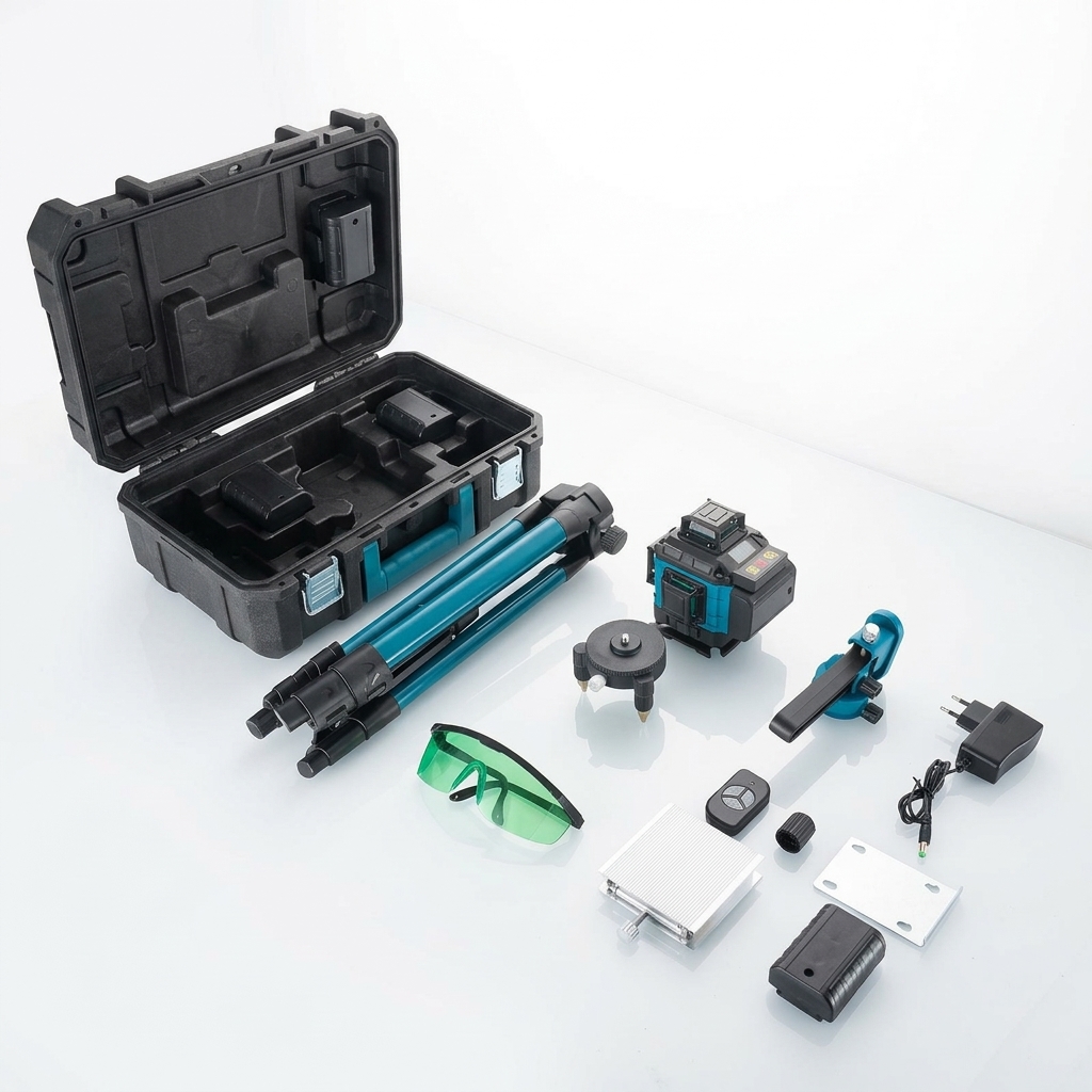 4D 16라인 녹색 레이저 레벨, 30m 자동 수평 조 - Laser Level 16 Lines 4D Green 리뷰 및 가격