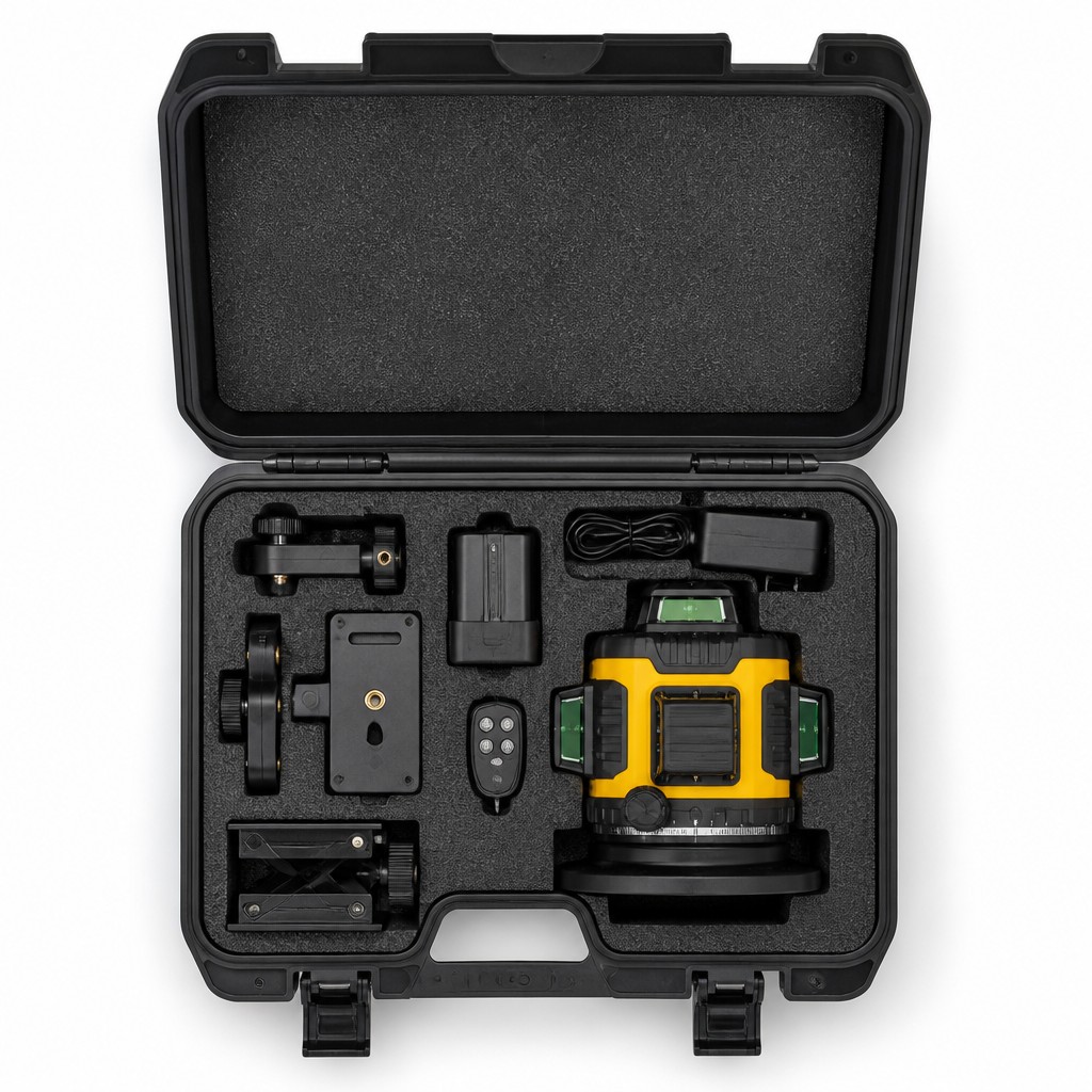 4D 16라인 녹색 레이저 레벨, 30m 자동 수평 조 - Laser Level 16 Lines 4D Green 리뷰 및 가격