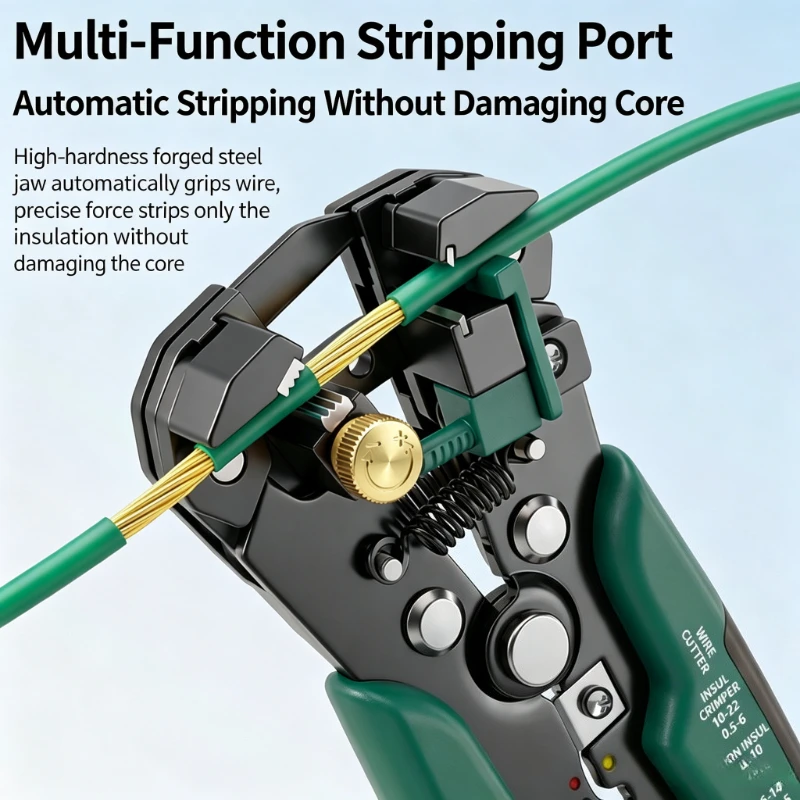 전문용 케이블 커터, 조절 가능한 자동 와이어 스트리퍼 - Automatic Wire Stripper Cutter 리뷰 및 가격