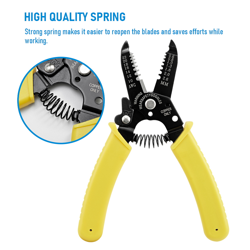와이어 스트리퍼 플라이어 다기능 케이블 커터 크림퍼 터 - Automatic Wire Stripper Cutter 리뷰 및 가격
