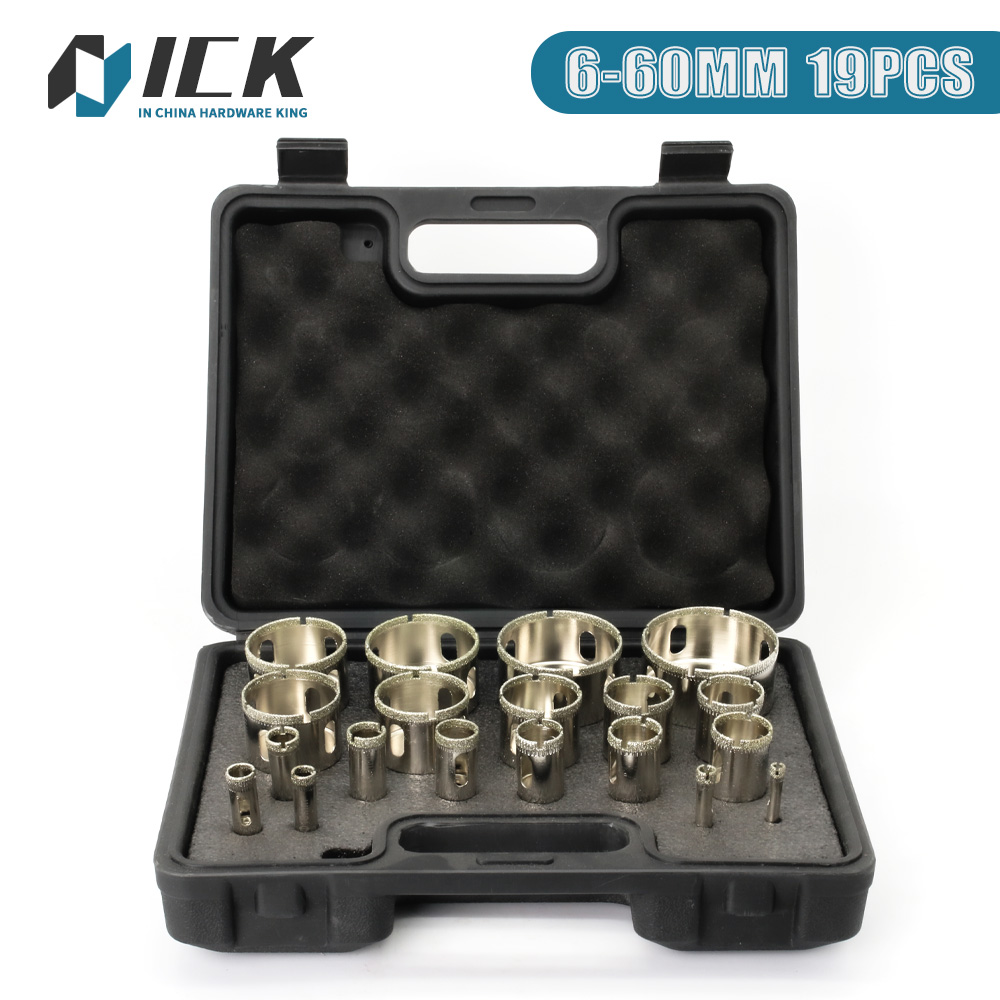 다이아몬드 코팅 드릴 비트 세트 12/19Pcs 도자기 - Reciprocating Saw Attachment Drill 리뷰 및 가격