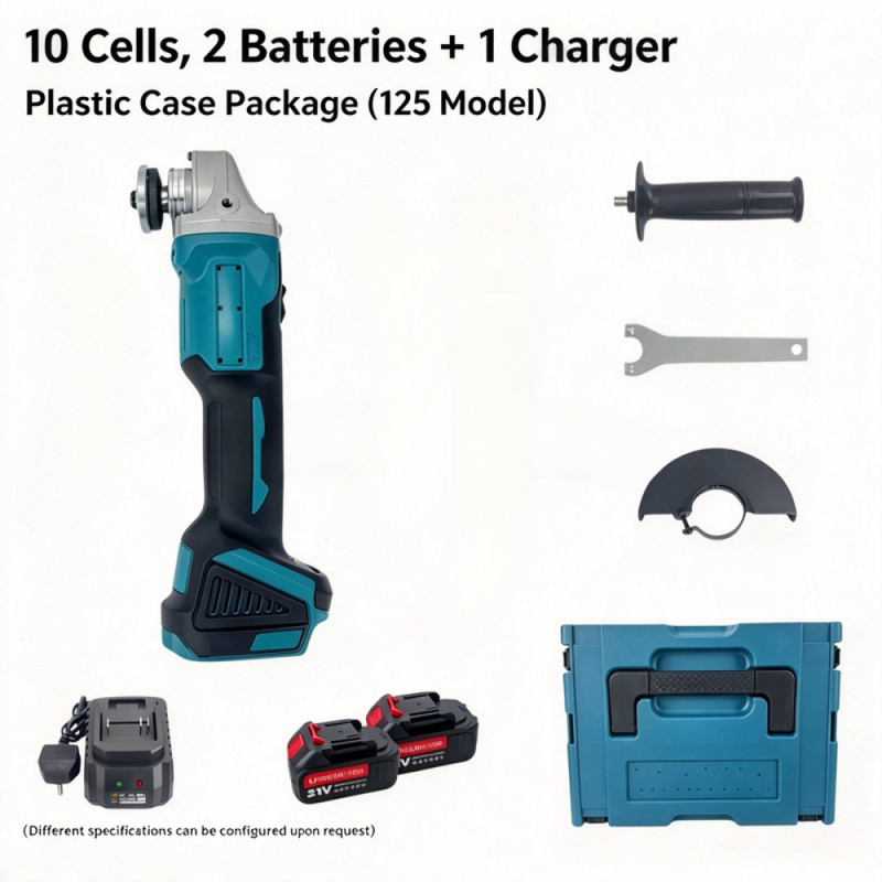 브러시리스 각도 연삭기, 21V 무선 고출력 산업용 전 - Brushless Angle Grinder Battery Powered 리뷰 및 가격